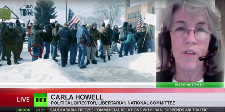 Carla Howell interview RT TV 1-4-2016 screen shot - web res